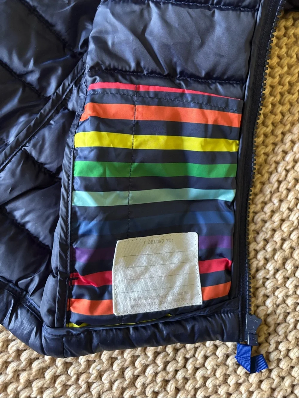 PRIMARY Kids lightweight puffer jacket kids size 5